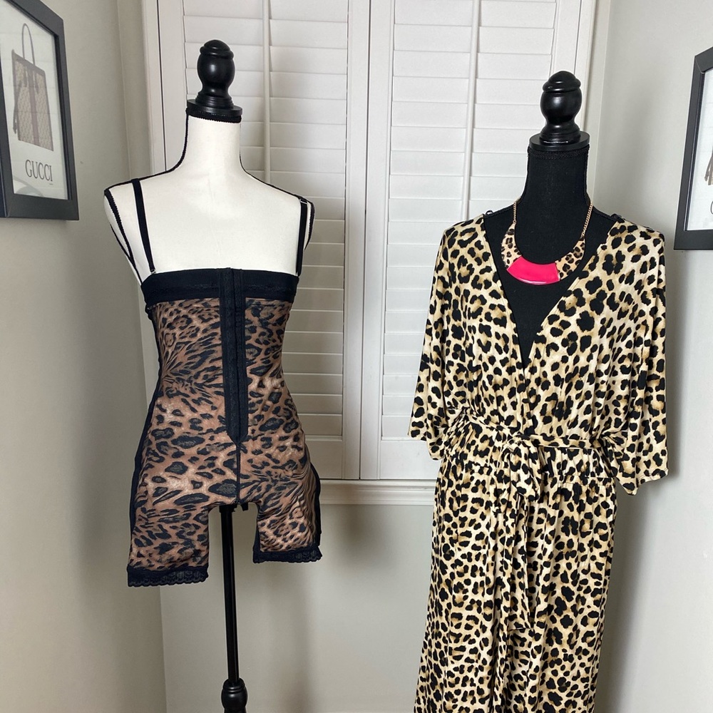 Leopard Jumpsuit and leopard Bodysuit drop 3size